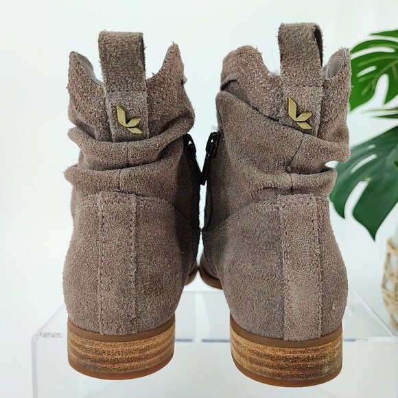 Koolaburra by Ugg Women’s Lorelei Slouch Brown Suede Boot Size 6 - Picture 3 of 9